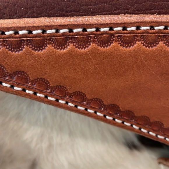 Custom Handmade Cowhide Fringe Purse - Picture 14 of 14